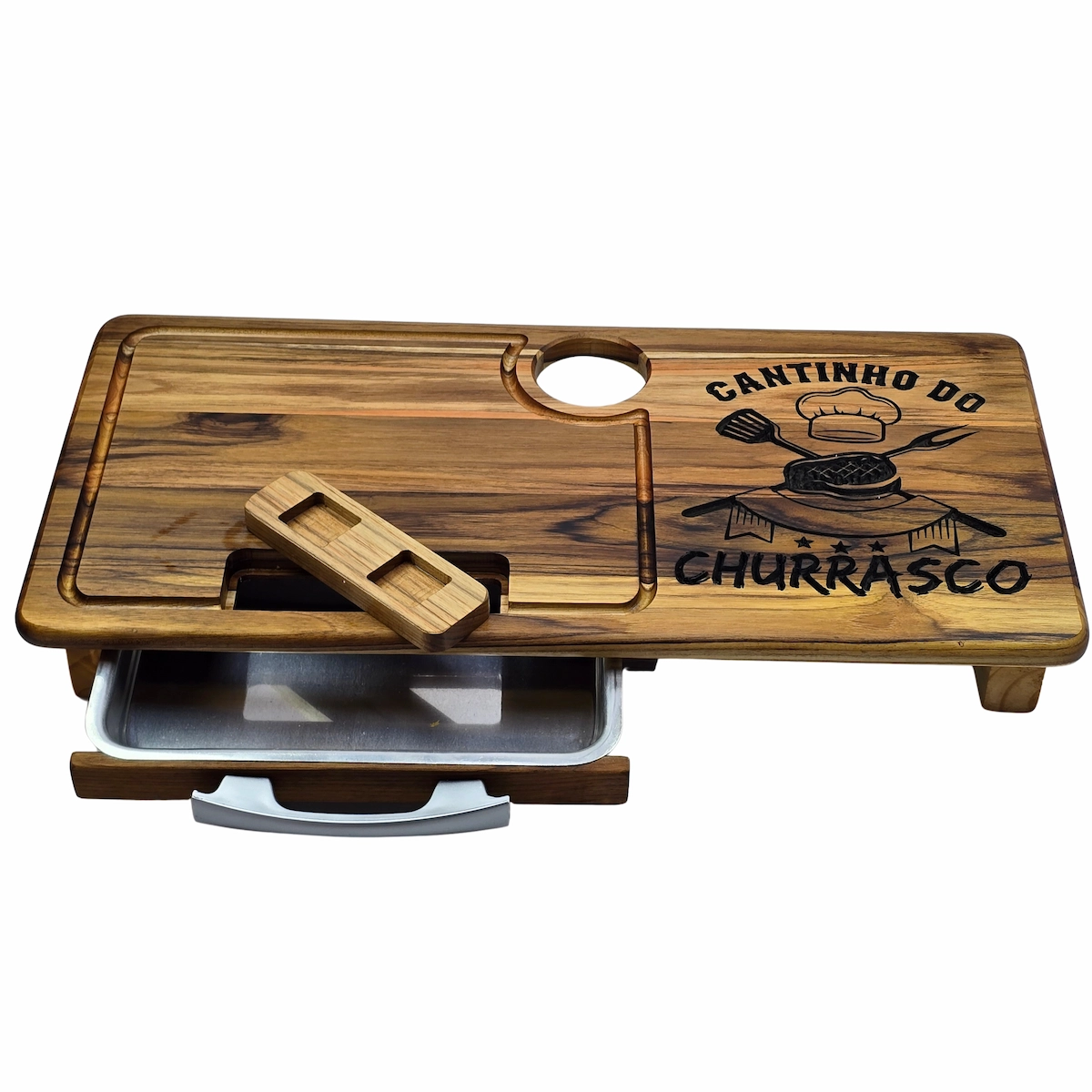 Tabua de Churrasco 60x30 Cantinho Churrasco